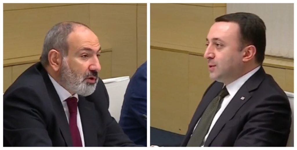 მე გავაჟღერე მშვიდობიანი სამეზობლოს ინიციატივა | ღარიბაშვილი ფაშინიანს ხვდება