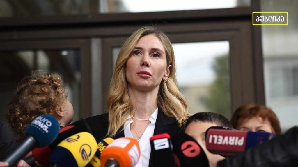 თინა ბოკუჩავა ხსნის, რატომ დატოვა ენმ-მ სალომე ზურაბიშვილის „წინააღმდეგობის პლატფორმა"
