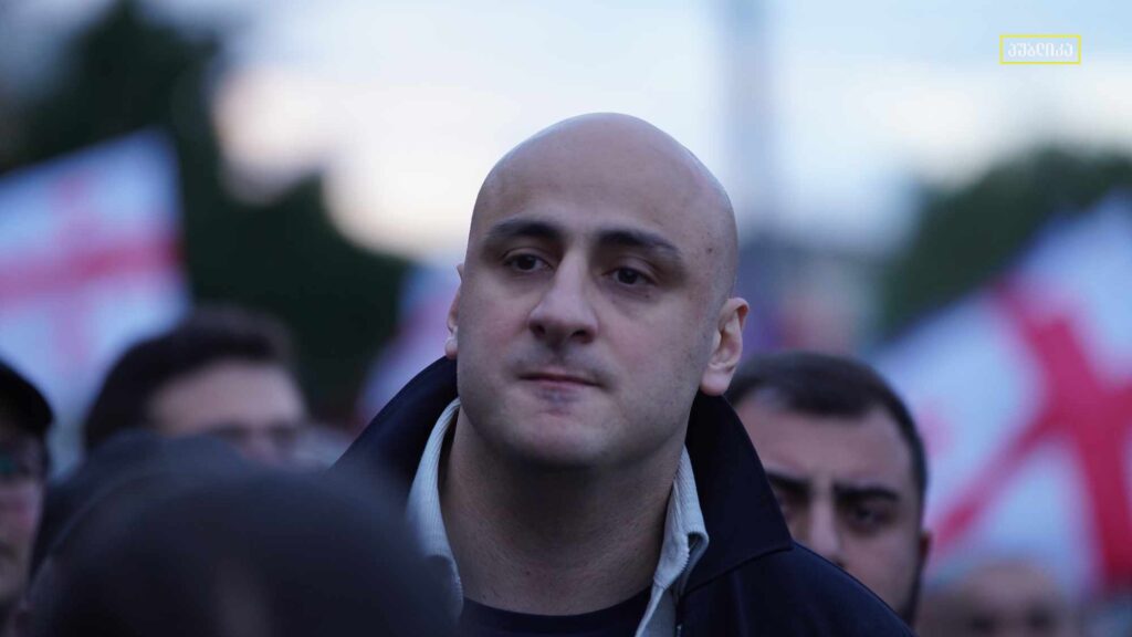 შსს: ნიკა მელია პოლიციელის სიტყვიერი შეურაცხყოფისთვის დავაკავეთ
