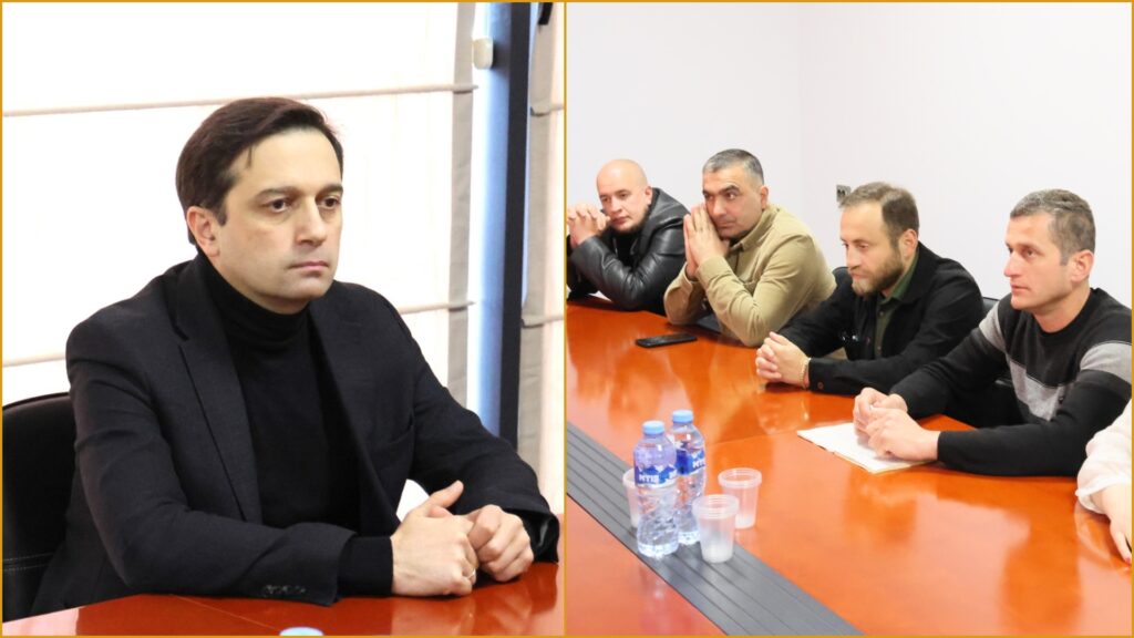 სახალხო დამცველი მაღაროელებს შეხვდა
