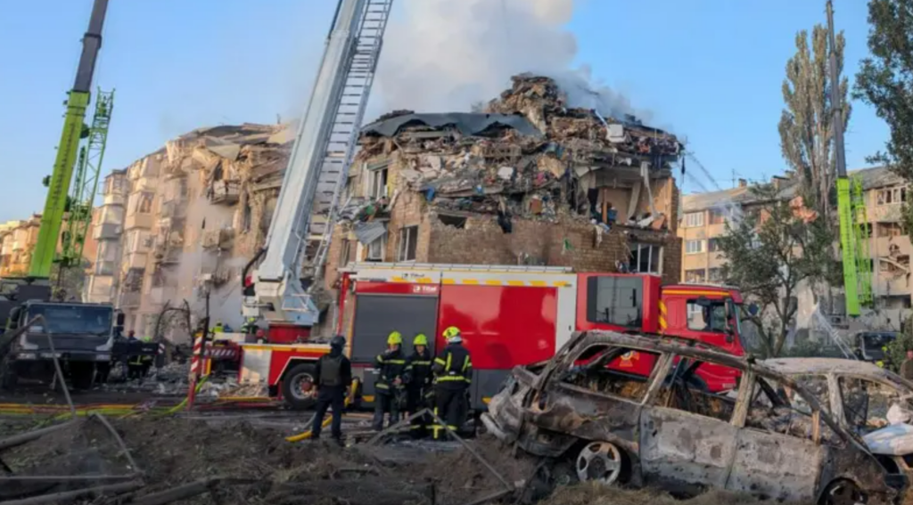 28 აგვისტოს რუსეთის მიერ კიევზე თავდასხმას 14 ადამიანის სიცოცხლე ემსხვერპლა