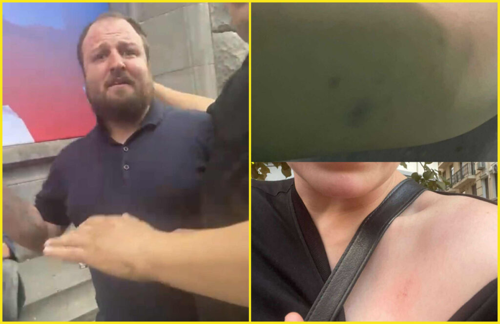 აქტივისტ მარიამ მეყანწიშვილს „ოცნების" მხარდამჭერი ბექა გოცირიძე თავს დაესხა