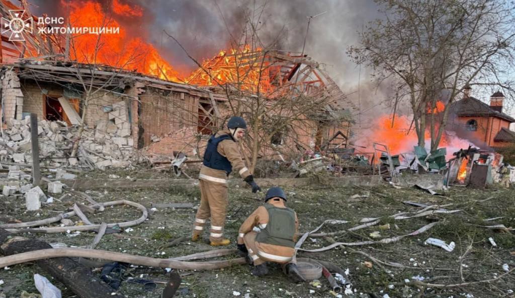 მსხვერპლი მოჰყვა უკრაინაზე რუსეთის მასირებულ შეტევას