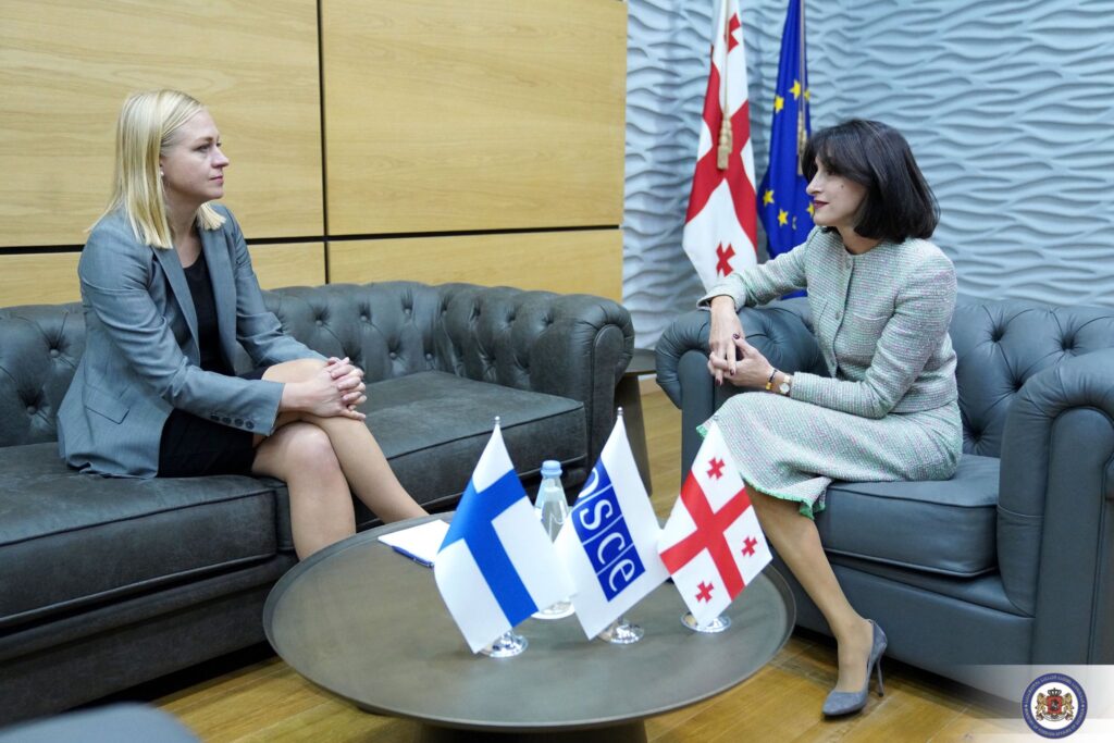 საგარეო უწყება ელინა ვალტონენის საქართველოში ვიზიტთან დაკავშირებით, ეუთოს სამდივნოს და მონაწილე ქვეყნებს საპროტესტო ნოტით მიმართავს