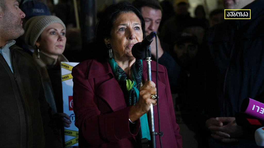 ზურაბიშვილი: 26 ოქტომბრიდან 1 წელი გავიდა, 1 წელი, რაც ეს ხელისუფლება არალეგიტიმურია