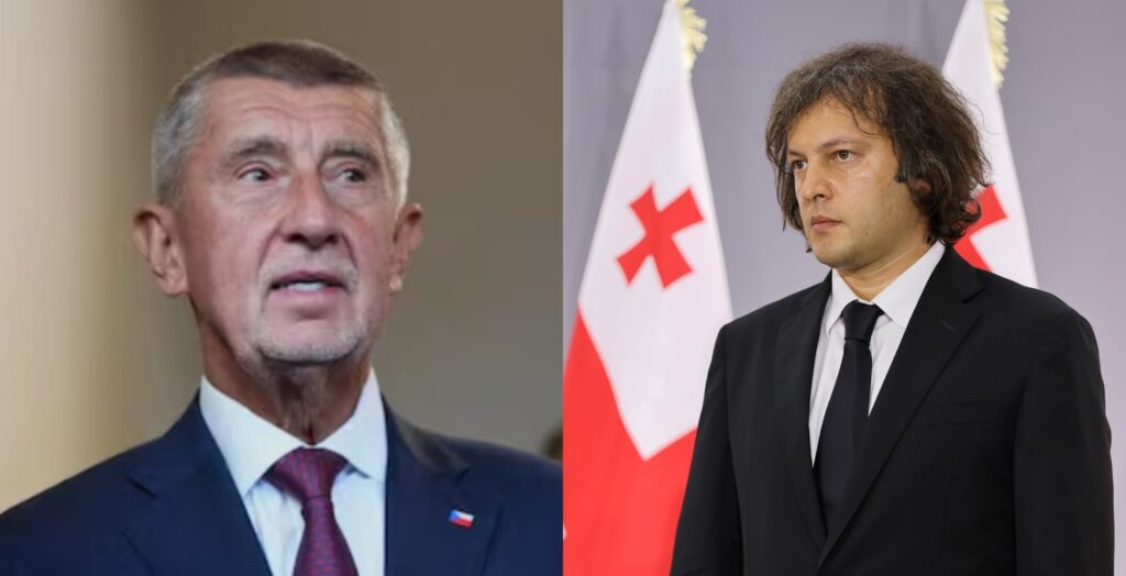 კობახიძემ ანდრეი ბაბიშს ჩეხეთის საპარლამენტო არჩევნებში გამარჯვება მიულოცა