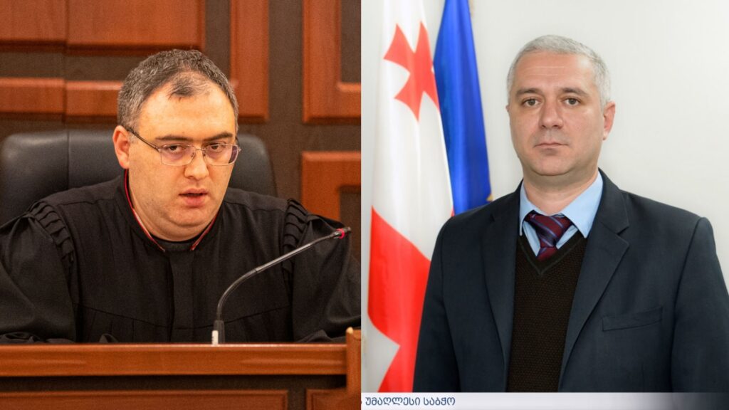 „ოცნების“ პარლამენტმა მიხეილ ჯინჯოლია და ლევან ნემსაძე უზენაესი სასამართლოს უვადო მოსამართლეებად აირჩია