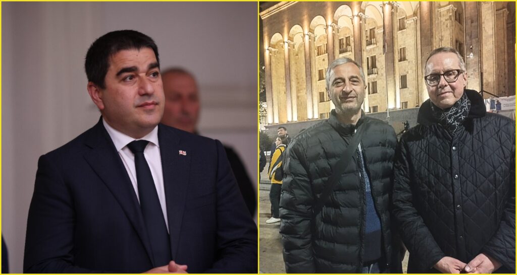 შალვა პაპუაშვილი ისევ დაესხა თავს გერმანიის ელჩ პეტერ ფიშერს