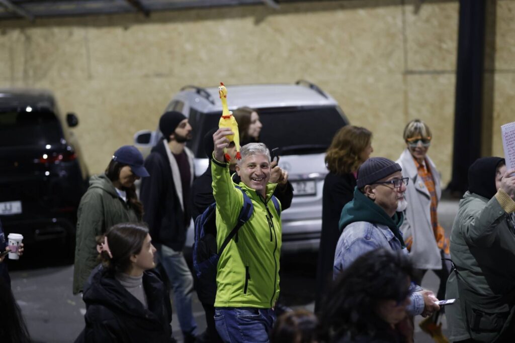 „პოლიციელების სახესთან სათამაშოს ჭყვიტინის“ გამო აქტივისტს 8 დღე შეეფარდა