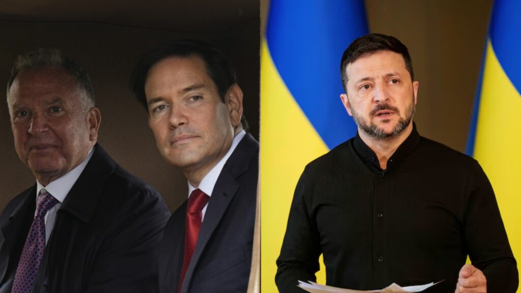 ჟენევაში უკრაინის, აშშ-ისა და ევროპის ქვეყნების წარმომადგენლები 28-პუნქტიანი გეგმის შესახებ შეხვედრებს მართავენ