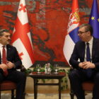 მიხეილ ყაველაშვილი სერბეთის პრეზიდენტს, ალექსანდარ ვუჩიჩს შეხვდა