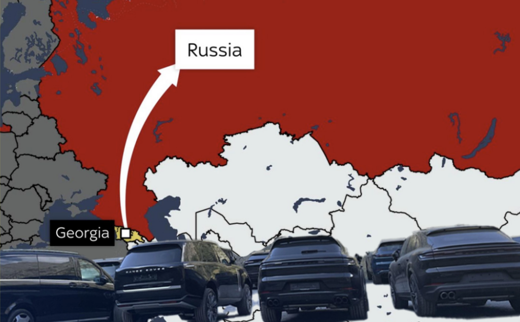 საქართველოდან რუსეთში 34,6 ათასი მეორეული მსუბუქი მანქანა შევიდა, შარშანდელზე 3-ჯერ მეტი - „ავტოსტატი“