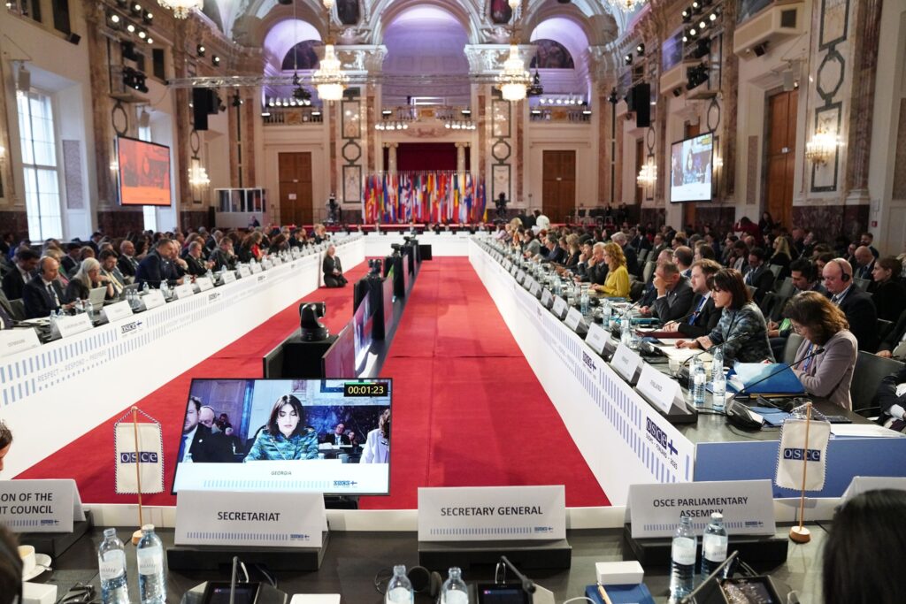 ეუთოს 39 წევრი ქვეყანა საქართველოში განსხვავებული აზრის ჩახშობის საფრთხეზე საუბრობს