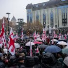 ულტრამემარჯვენე „ალტ ინფოს“ ორგანიზებით Eagle Hills-ის პროექტების წინააღმდეგ საპროტესტო აქცია გაიმართა