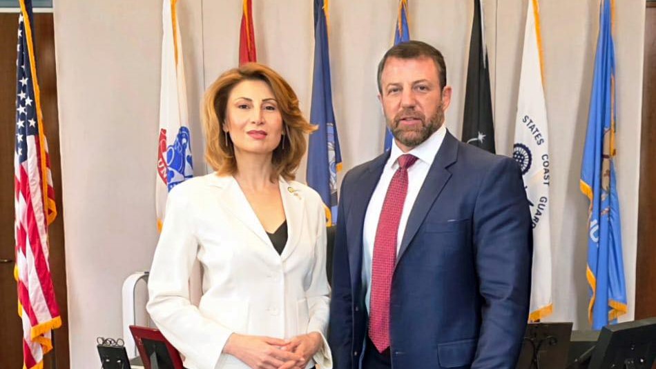 ტალიაშვილი შეხვდა სენატორ მალინს, რომელიც MEGOBARI ACT-ის მიღებას აფერხებს