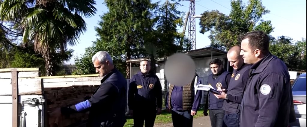 შსს: მერქნიანი მცენარის უკანონო გაჩეხვის ბრალდებით საგანგებო სიტუაციების მართვის სამსახურის თანამშრომელი დავაკავეთ