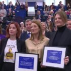 მზია ამაღლობელს და ანდჟეი პოჩობუტს ​სახაროვის პრემია გადაეცათ