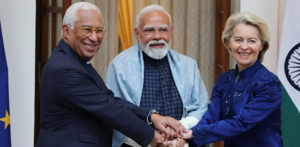 ევროკავშირმა და ინდოეთმა თავისუფალი ვაჭრობის შესახებ ისტორიული შეთანხმება გააფორმეს