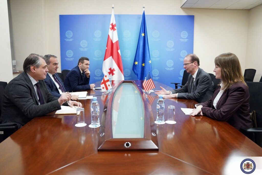 საგარეო: აშშ-ის ელჩის მოვალეობის შემსრულებელი ალან პარსელი ბოჭორიშვილის მოადგილეს შეხვდა