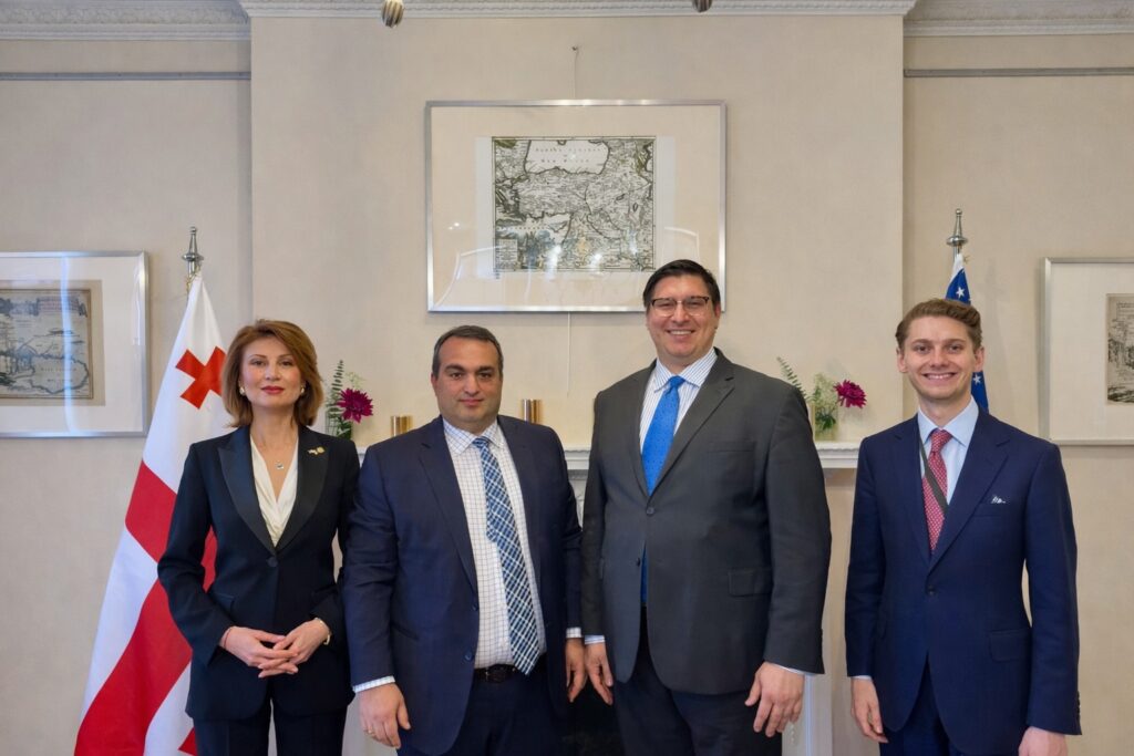 თამარ ტალიაშვილი აშშ-ის სახელმწიფო დეპარტამენტის წარმომადგენლებს შეხვდა