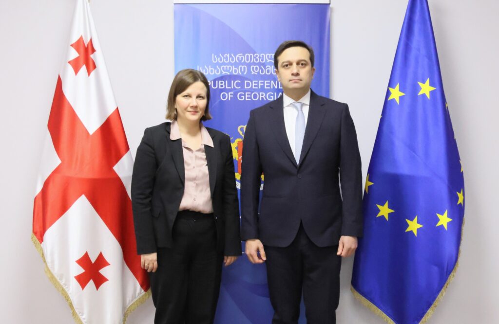 ლევან იოსელიანი ეუთოს „მოსკოვის მექანიზმის“ ფარგლებში დანიშნულ მომხსენებელს შეხვდა