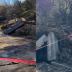 ტყიბულის მუნიციპალიტეტის სოფელ კურსებში მეწყერი ჩამოწვა