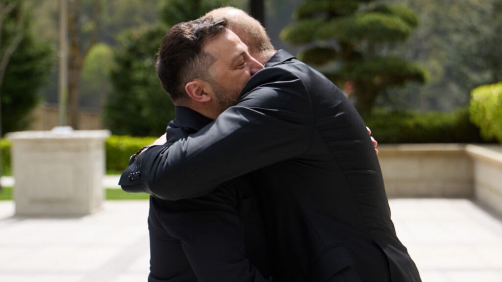 ვოლოდიმირ ზელენსკი აზერბაიჯანში სამუშაო ვიზიტით ჩავიდა