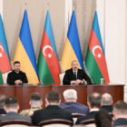 აზერბაიჯანმა და უკრაინამ თავდაცვის მრეწველობის განვითარებაზე იმსჯელეს - განცხადებები შეხვედრის შემდეგ