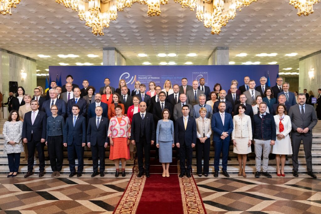 კიშინაუში ევროსაბჭოს მინისტრთა კომიტეტის 135-ე მინისტერიალის ​სესია მიმდინარეობს