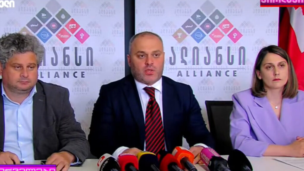 „ოპოზიციის ალიანსი“ თავისუფალი და სამართლიანი არჩევნებისთვის საჭირო 6 მოთხოვნას ასახელებს