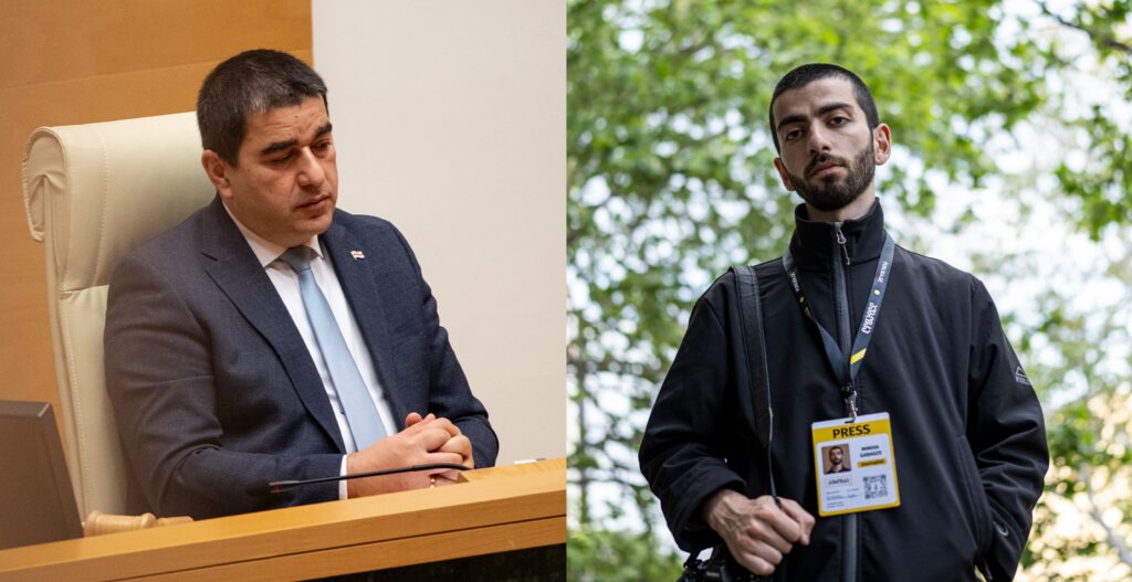 „პუბლიკის” ფოტორეპორტიორის პარლამენტში დაშვებისთვის ერთჯერადი აკრედიტაციაც არ გასცეს