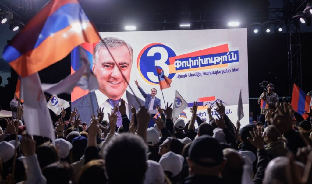 სომხეთის ცესკომ კარაპეტიანის ბლოკის რეგისტრაციის გაუქმებაზე სარჩელი არ დააკმაყოფილა