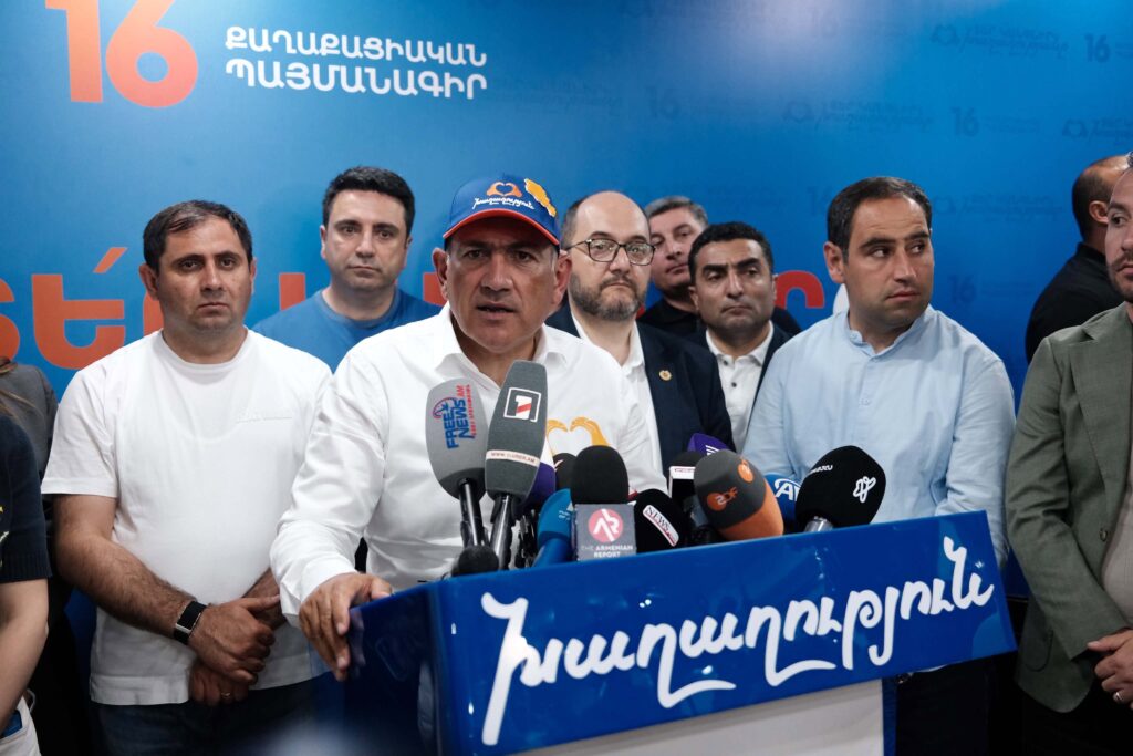 ფაშინიანის პარტიას ხმების 49.81% აქვს - როგორ დაკომპლექტდება სომხეთის პარლამენტი