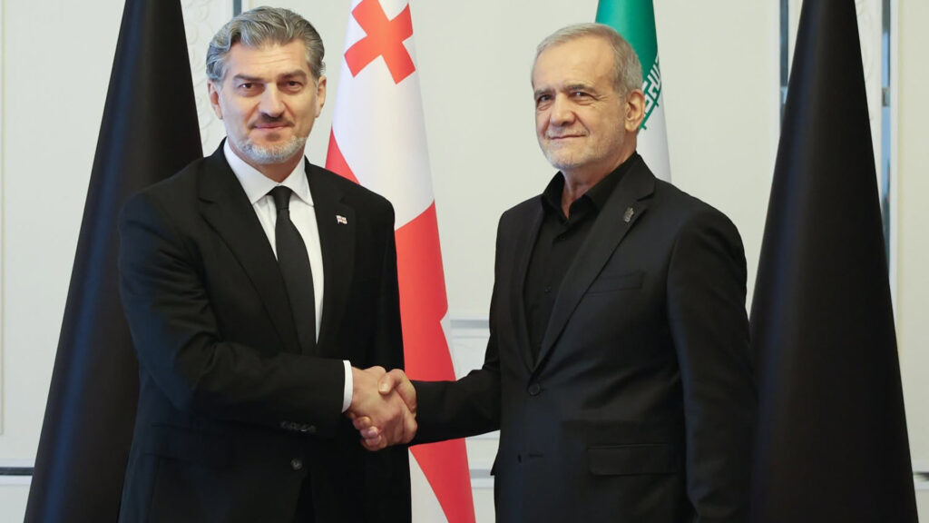 ხამენეის დარკძალვაზე ჩასული ყაველაშვილი ირანის პრეზიდენტს შეხვდა