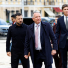ტრამპის წარმომადგენლები  უიტკოფი და კუშნერი კიევში ჩავიდნენ